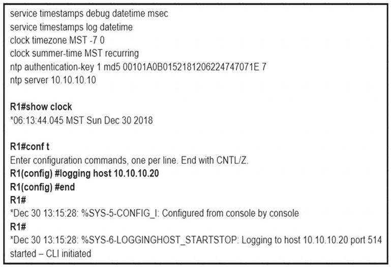 300-410 dumps exhibit