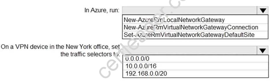 AZ-101 dumps exhibit