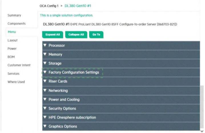 HPE0-S57 dumps exhibit