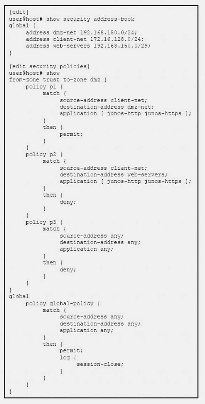 JN0-333 dumps exhibit