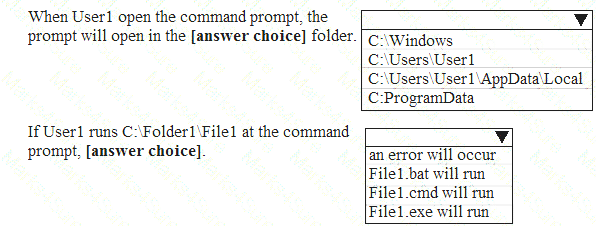 MD-100 dumps exhibit