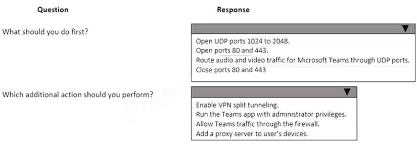 MS-740 dumps exhibit