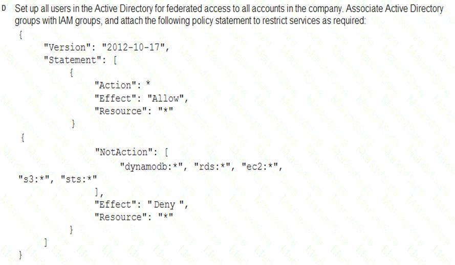 Free SCS-C01 Study Material